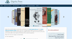 Desktop Screenshot of dignitypress.org