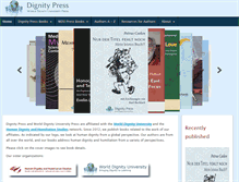 Tablet Screenshot of dignitypress.org